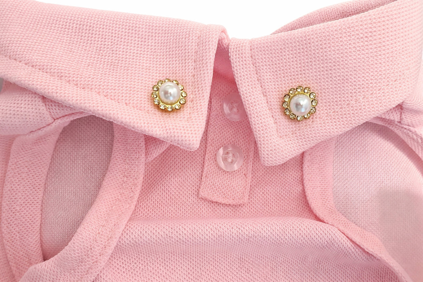 Pink Polo Dog Shirt