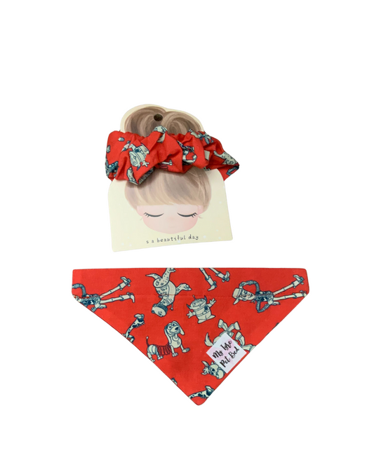 Matching Bandana + Scrunchie