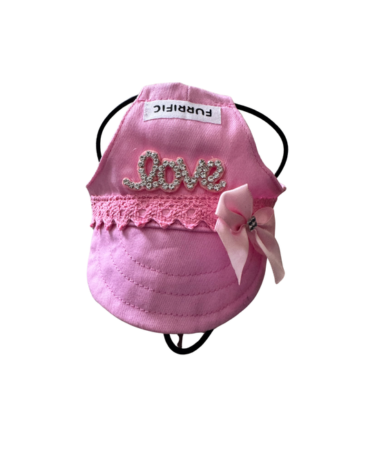 Pink love Cap